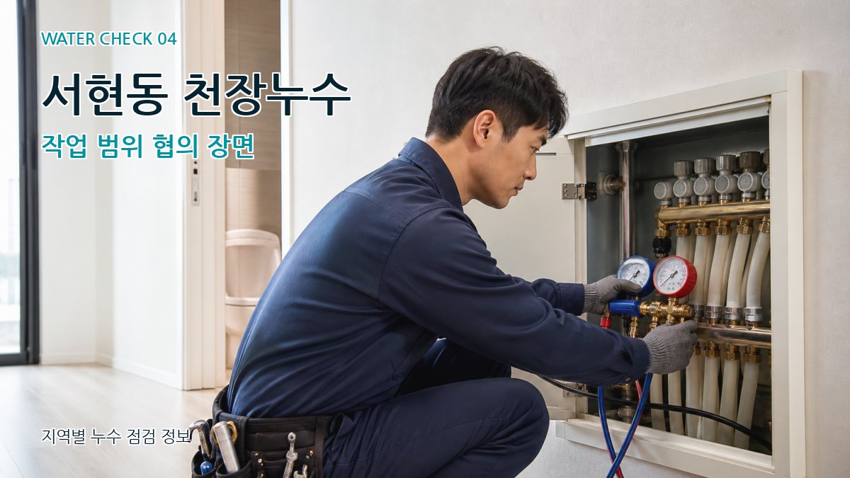 서현동 누수탐지 누수탐지 이미지