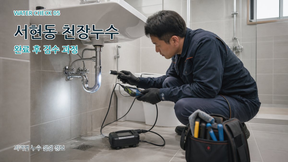 서현동 누수공사 누수탐지 이미지