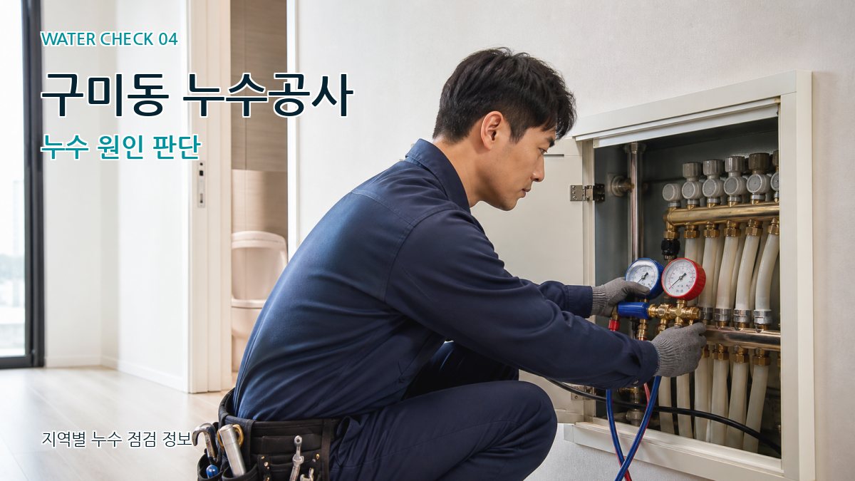 구미동 누수탐지 누수탐지 이미지