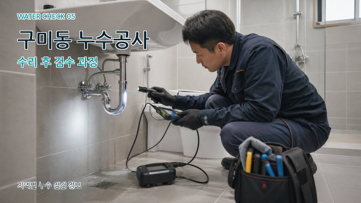 구미동 누수공사 누수탐지 이미지