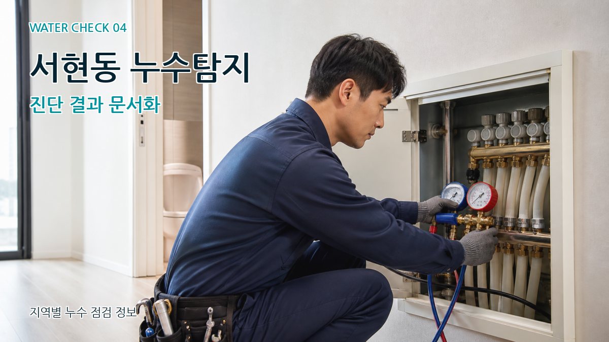 서현동 누수탐지 누수탐지 이미지