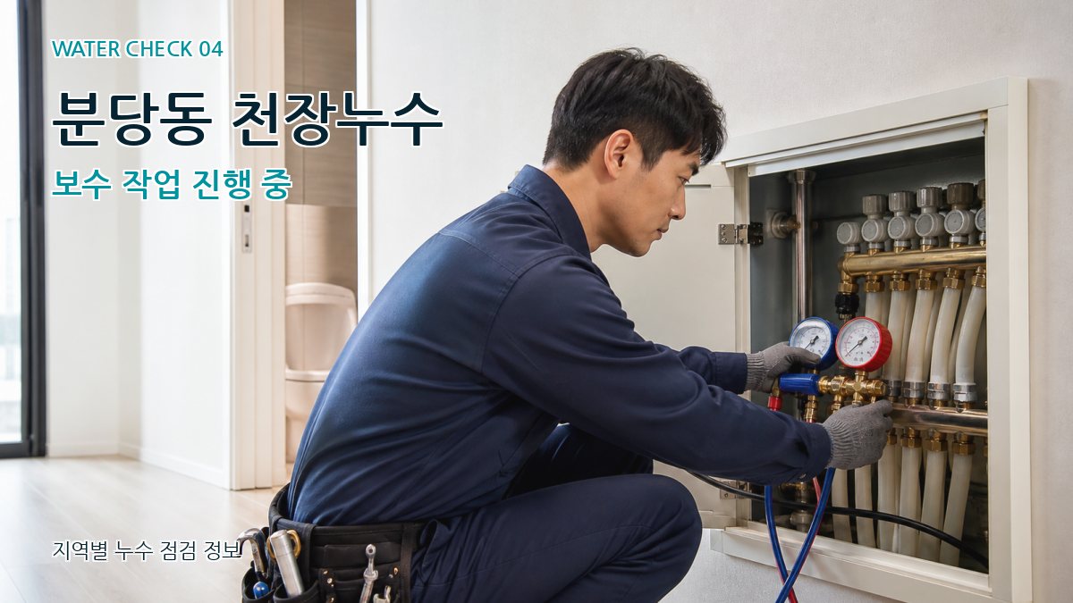 분당동 누수탐지 누수탐지 이미지