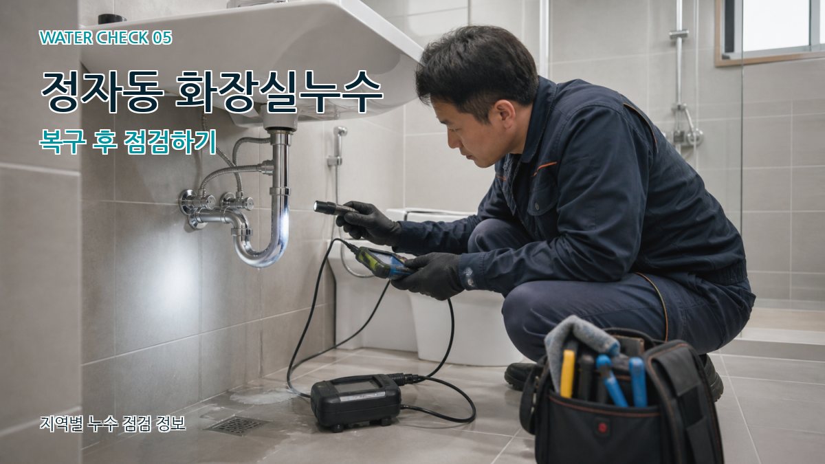 정자동 누수공사 누수탐지 이미지