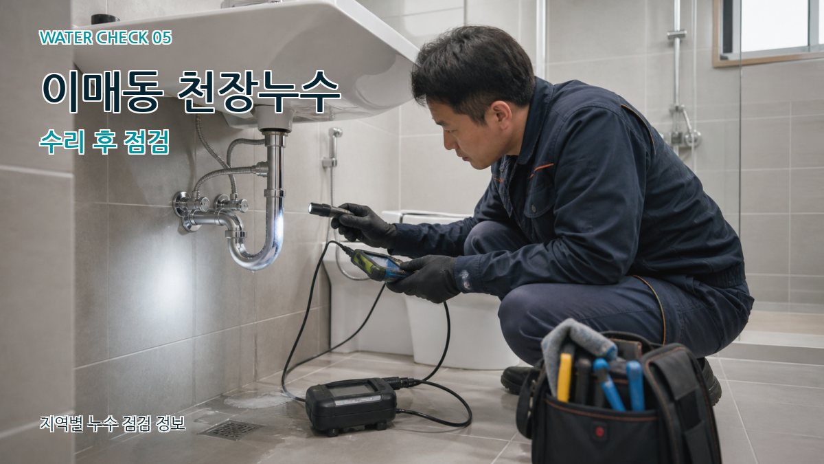 이매동 누수공사 누수탐지 이미지