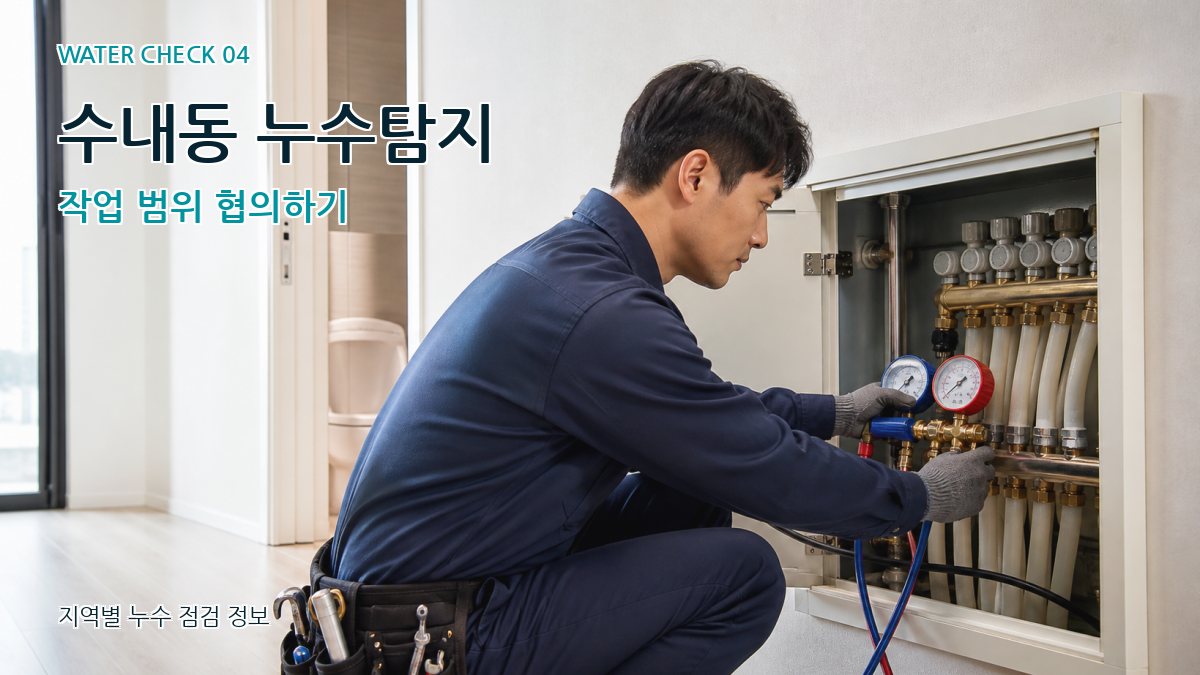 수내동 누수탐지 누수탐지 이미지