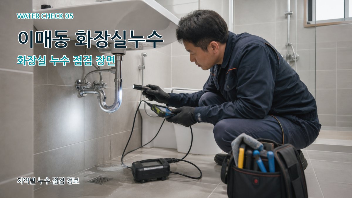 이매동 누수공사 누수탐지 이미지