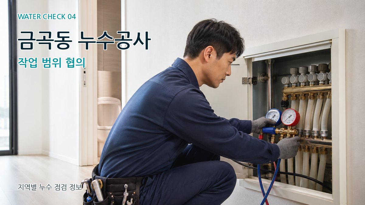 금곡동 누수탐지 누수탐지 이미지