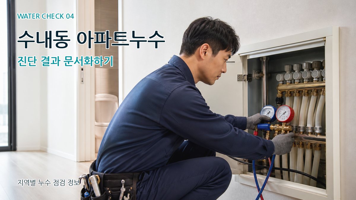 수내동 누수탐지 누수탐지 이미지