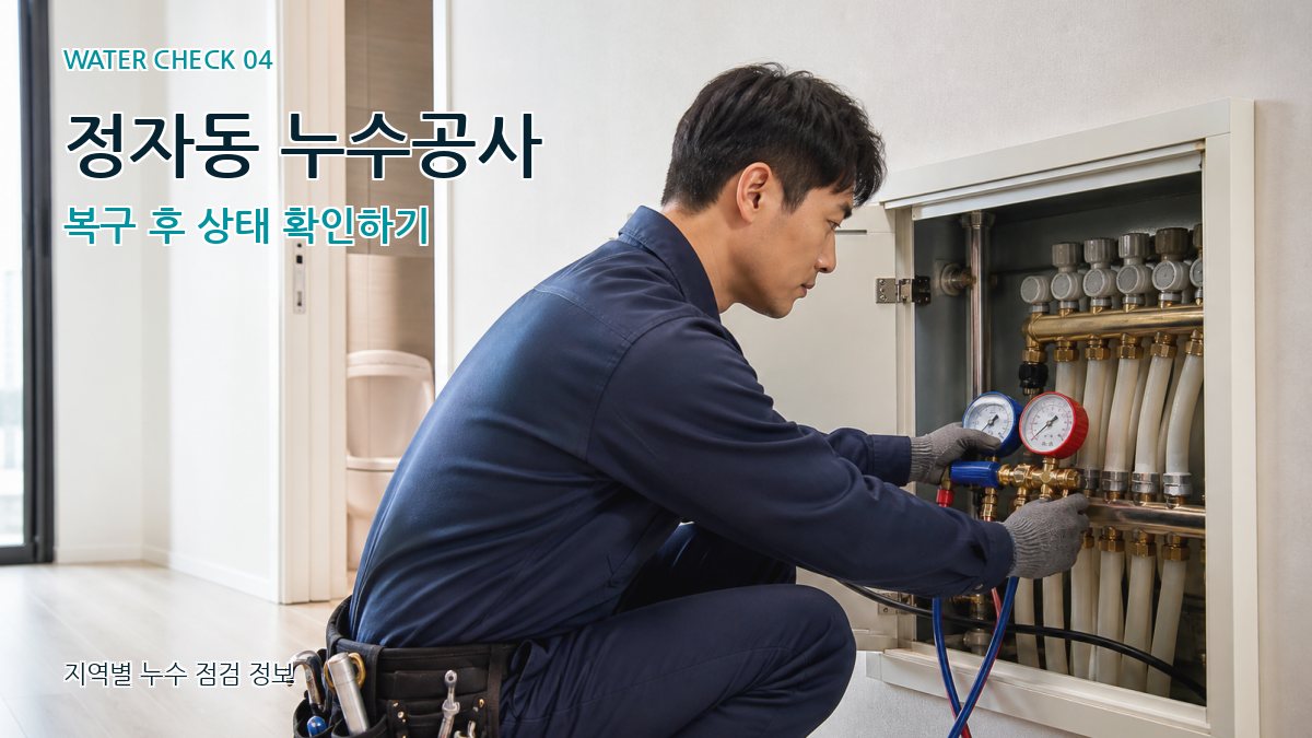 정자동 누수탐지 누수탐지 이미지