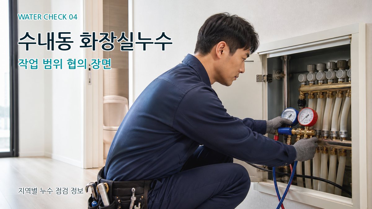 수내동 누수탐지 누수탐지 이미지