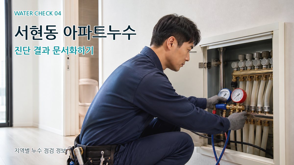 서현동 누수탐지 누수탐지 이미지